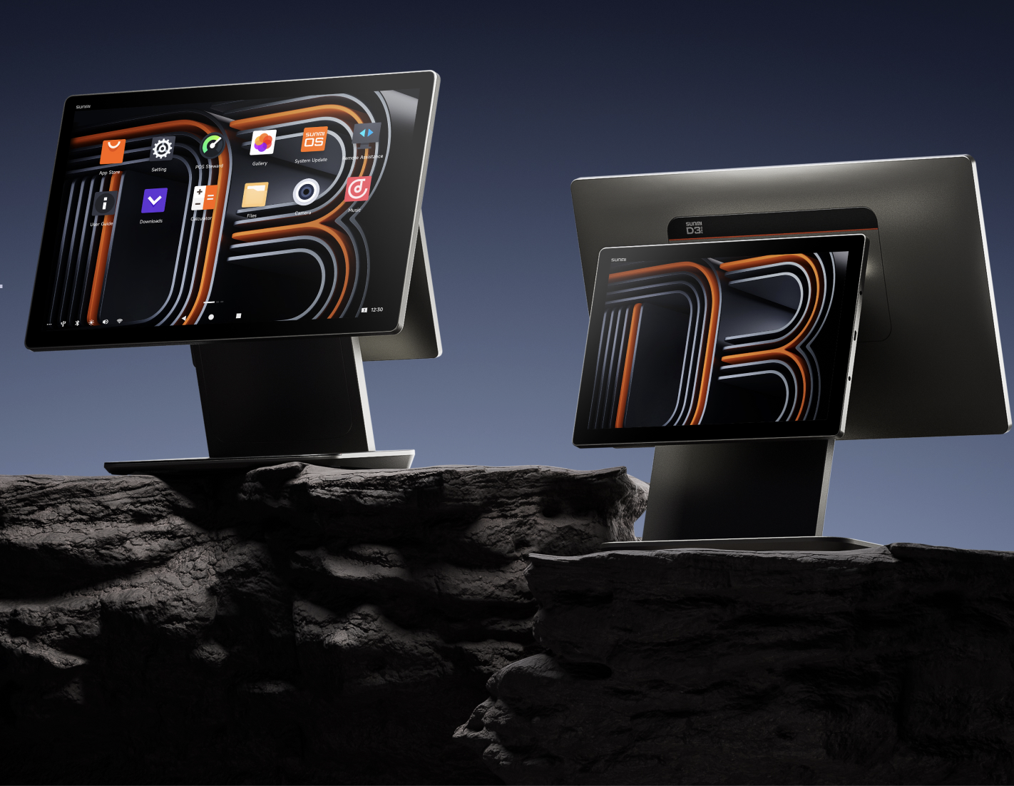 Commercial-grade WyndMe point-of-sale terminals